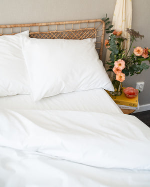 Fitted sheet | Cream white 
