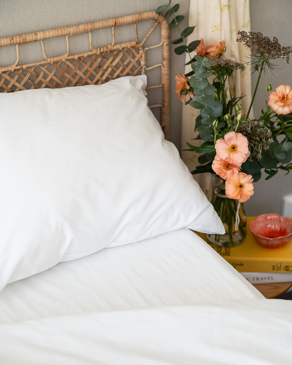Fitted sheet | Cream white 