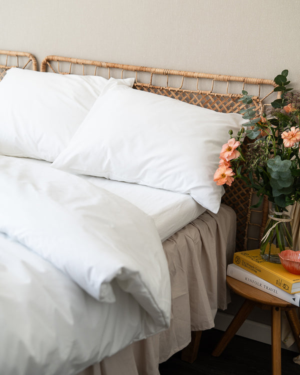 Fitted sheet | Cream white 