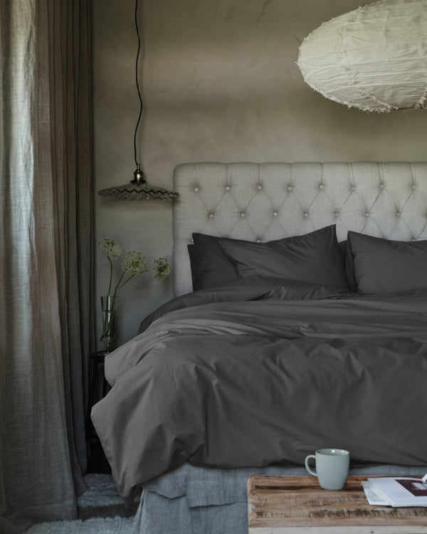 Folkness Summer duvet | Dark grey 