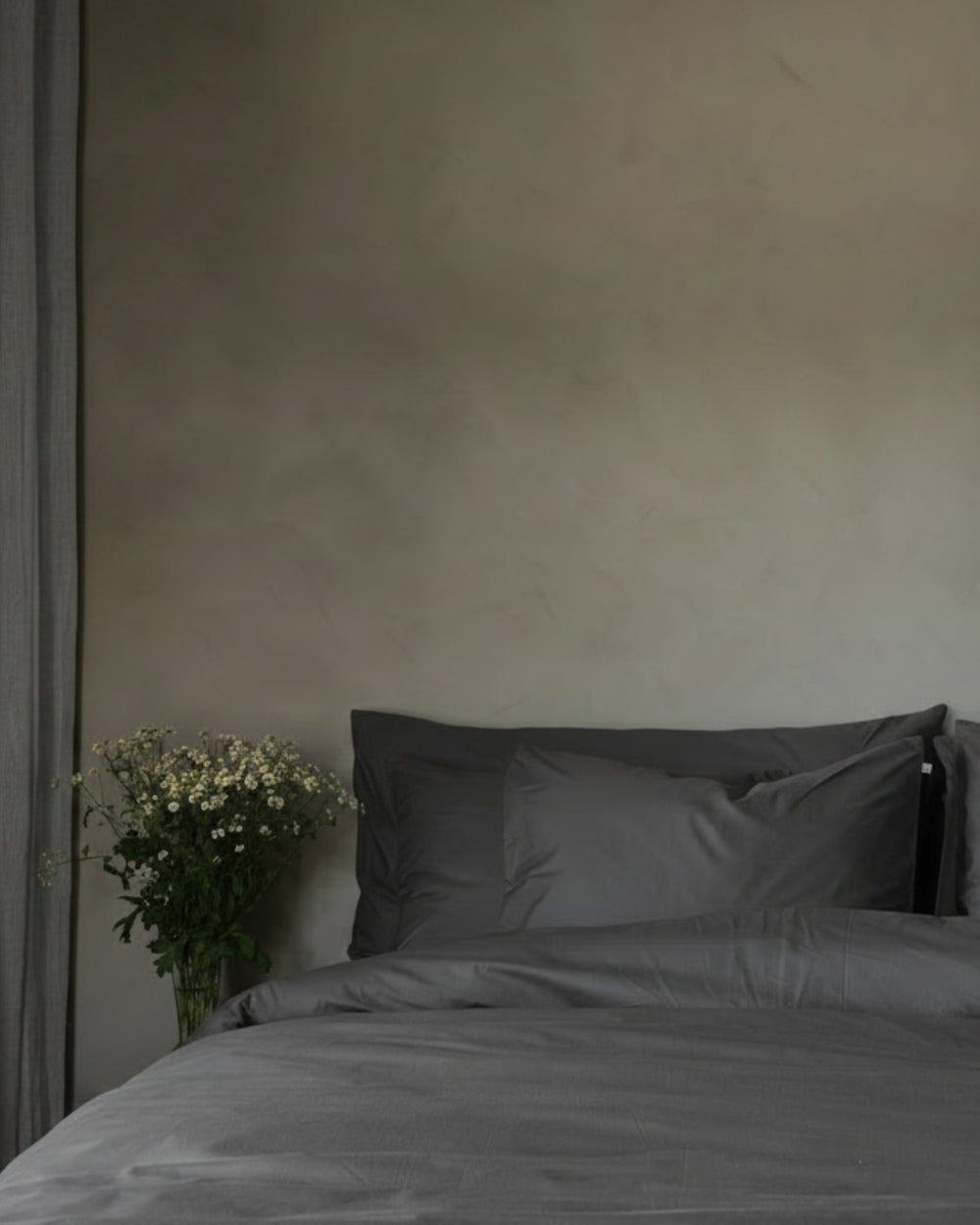 Folkness Summer duvet double | Dark grey