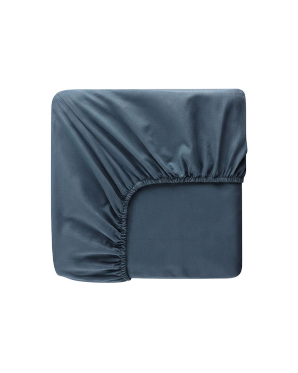 Fitted sheet | Stormy blue 