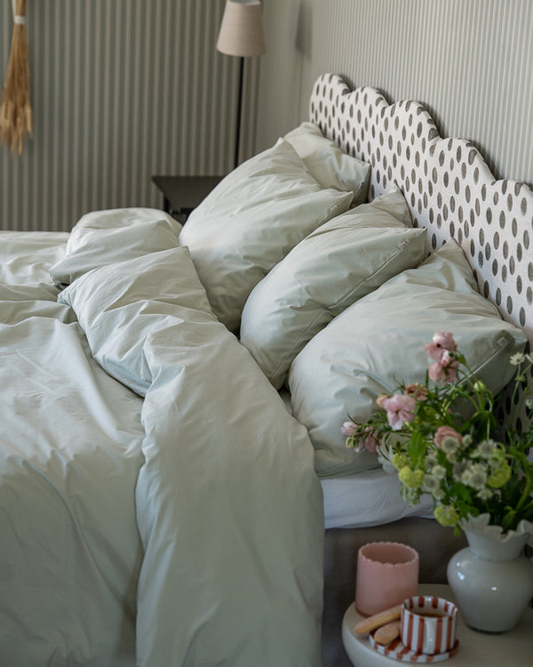 Folkness Summer duvet double | Haze green