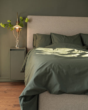 Folkness Summer duvet double | Thyme green