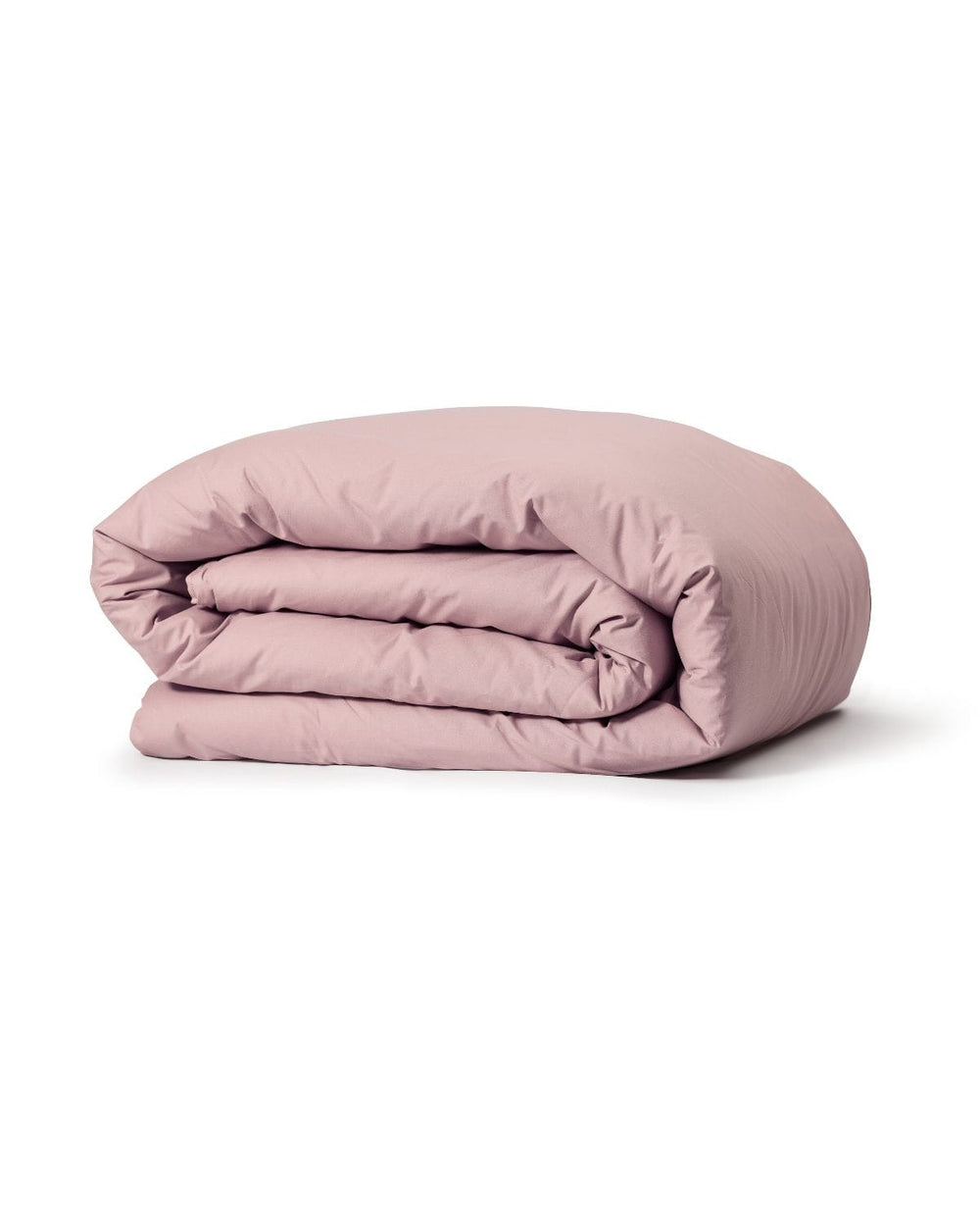 Folkness duvet and cover in one in adobe pink organic cotton