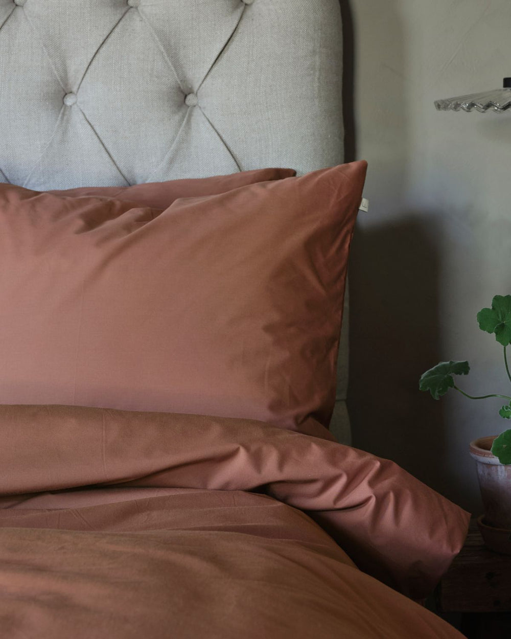Pillowcase 50x90 cm | Copper Rose