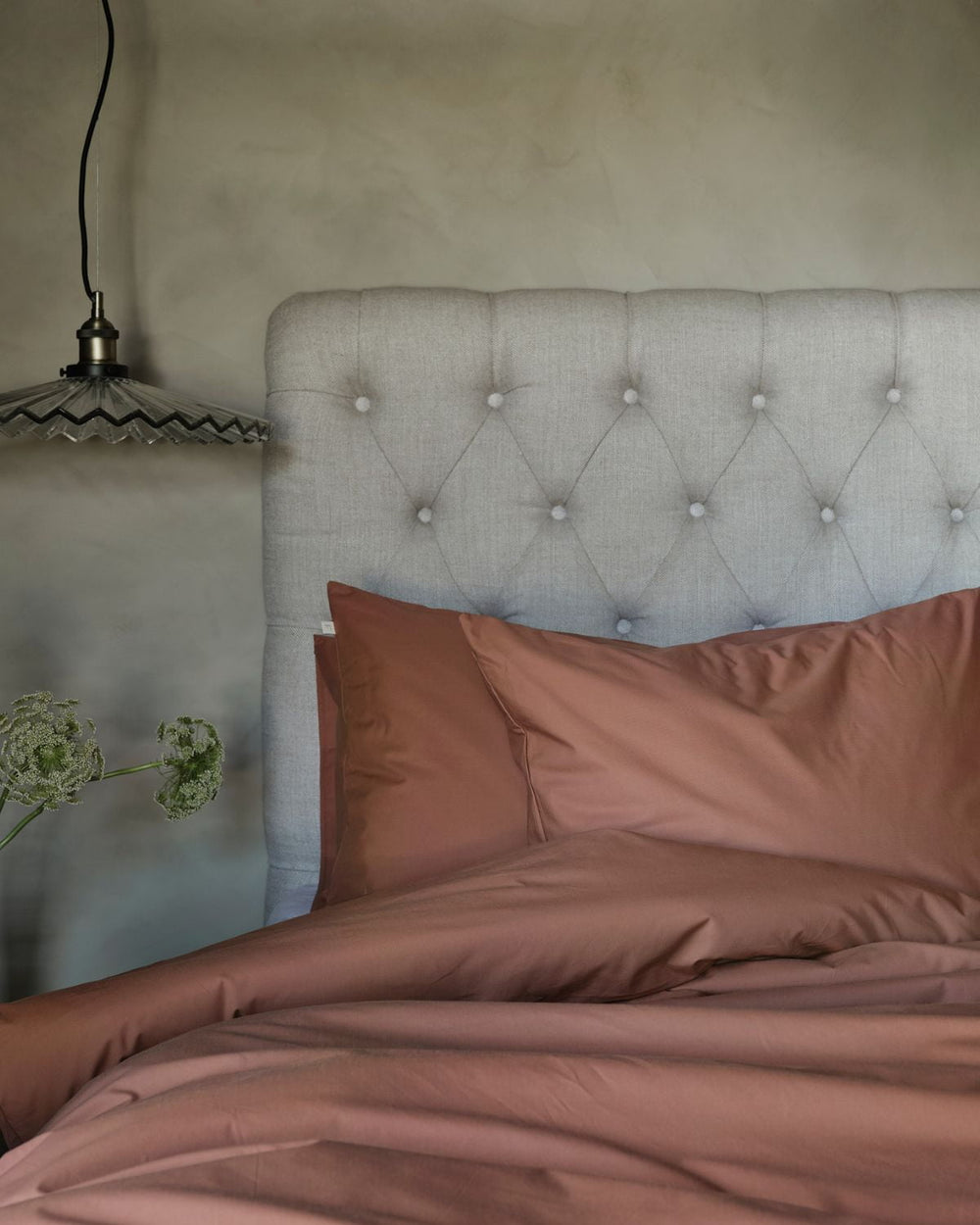 Pillowcase 50x90 cm | Copper Rose