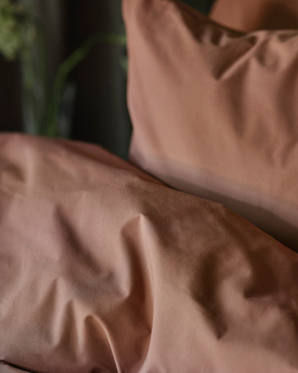 Dubbeltäcke & 2 Örngott | Copper rose