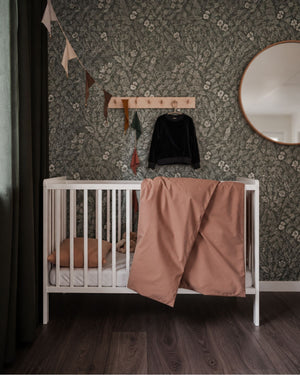 Crib duvet | Copper rose 