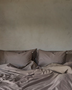 Double Duvet | Dark Beige