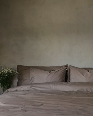 Double Duvet | Dark Beige