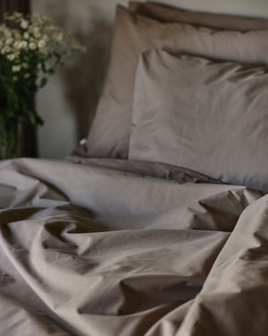 Folkness Sommartäcke | Dark beige