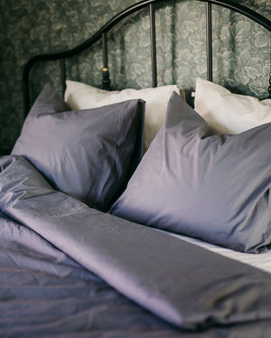 Dubbeltäcke & 2 Örngott | Dark grey