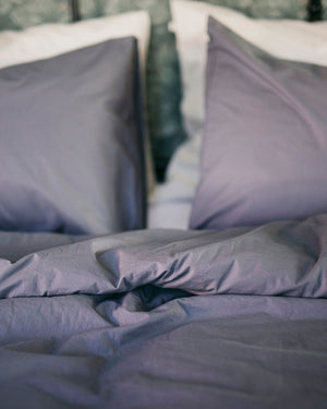 Dubbeltäcke & 2 Örngott | Dark grey