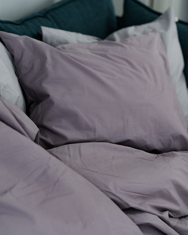 Double Duvet | Dove Purple