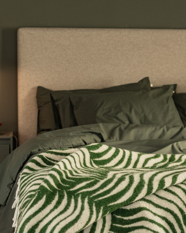 Double Duvet | Thyme Green