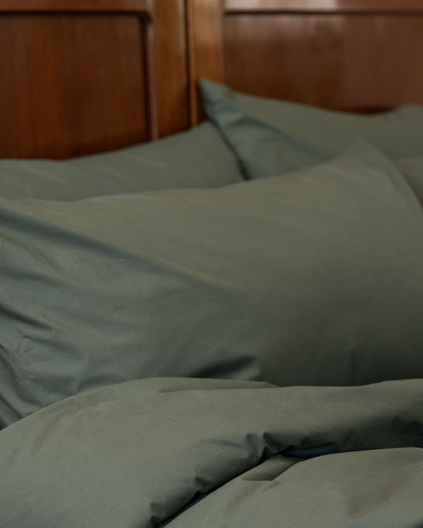Folkness Summer duvet double | Thyme green