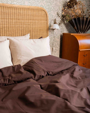 Folkness-täcke Outlet | Choco brown