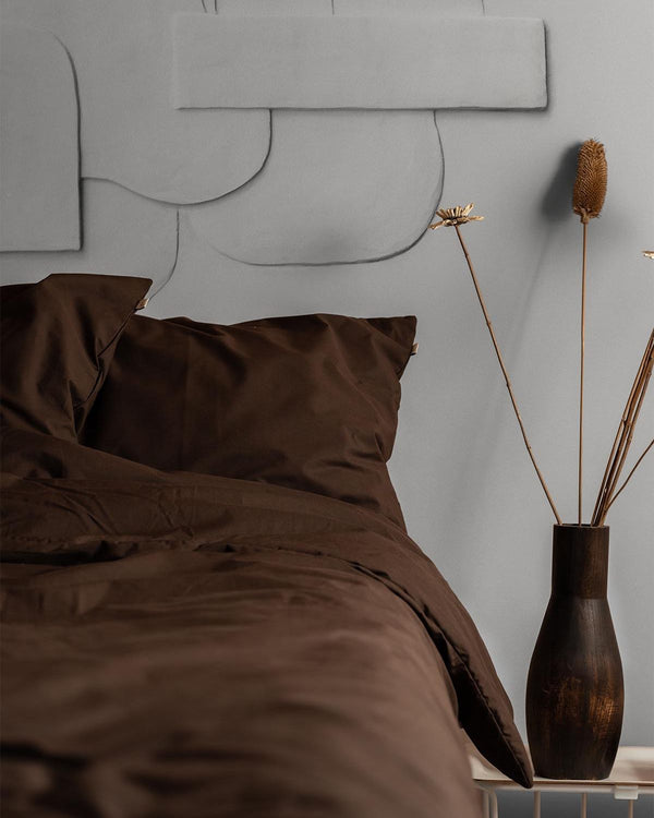 Folkness-täcke Outlet | Choco brown