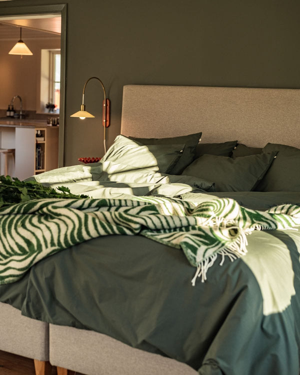 Folkness-täcke | Thyme green