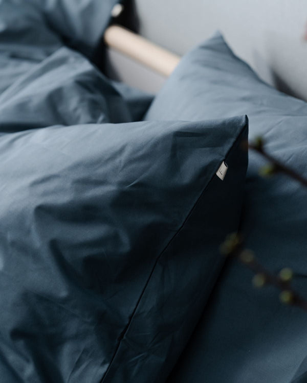 Pillowcase 50x90 cm | Stormy Blue