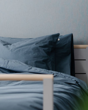 Pillowcase 50x60 cm | Stormy Blue