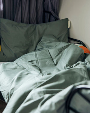 Jr Folkness-täcke | Thyme green