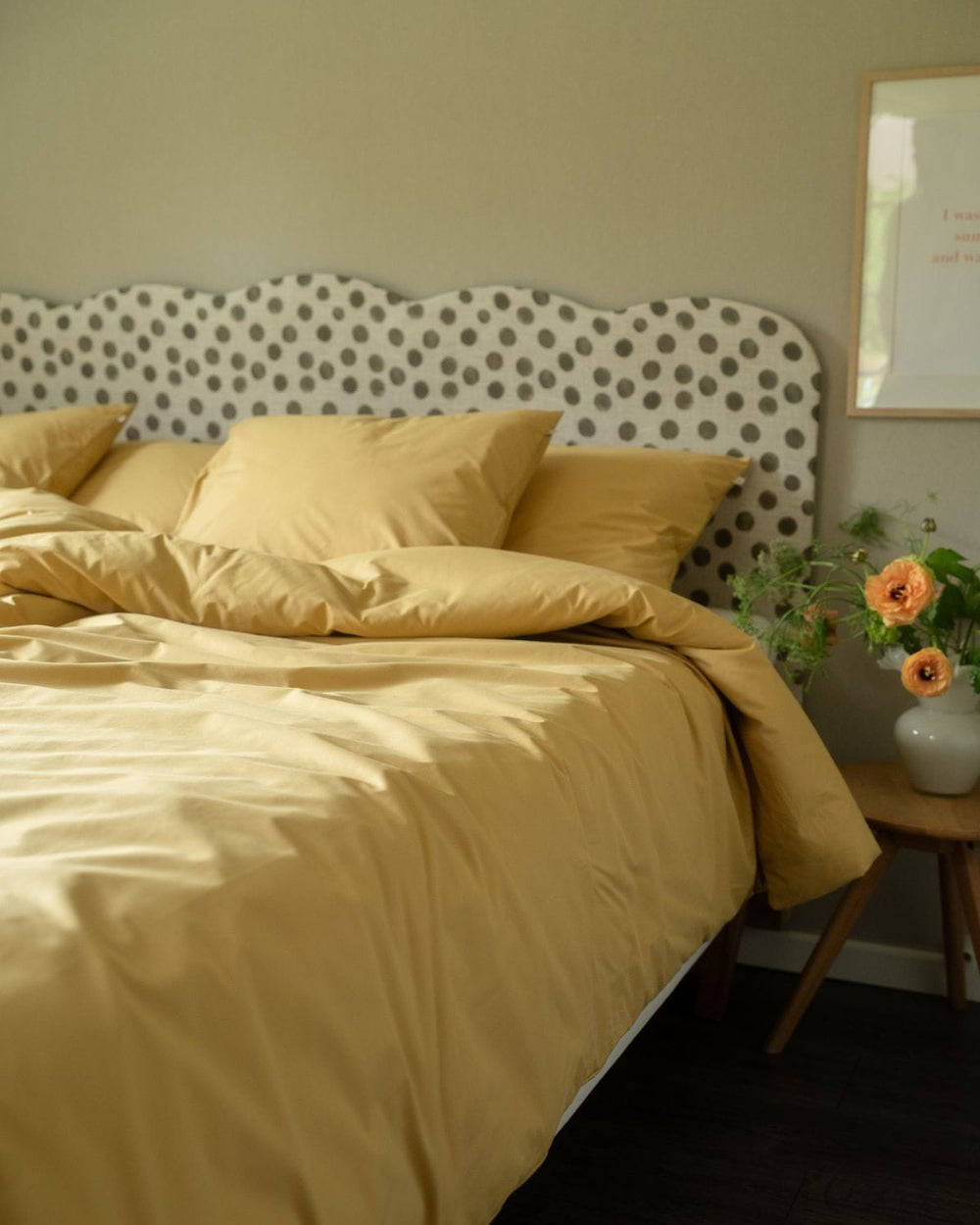 Double Duvet | Leaf Yellow