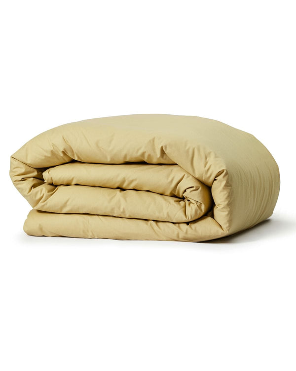 Double Duvet | Leaf Yellow