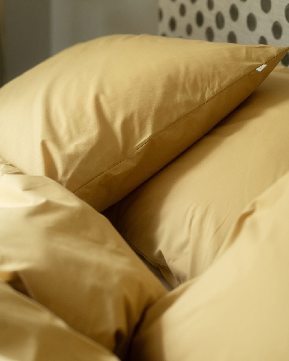 Pillowcase 50x60 cm | Leaf yellow