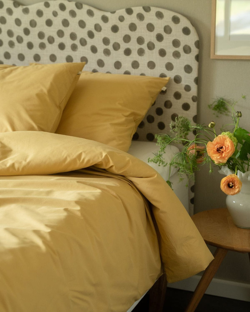 Pillowcase 50x90 cm | Leaf yellow