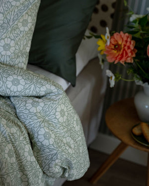 Folkness Dubbeltäcke | Nyponros Green