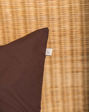 Örngott 50x60 cm | Choco brown