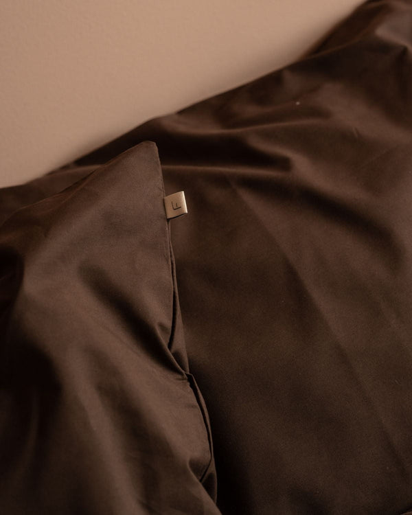 Örngott 50x60 cm | Choco brown