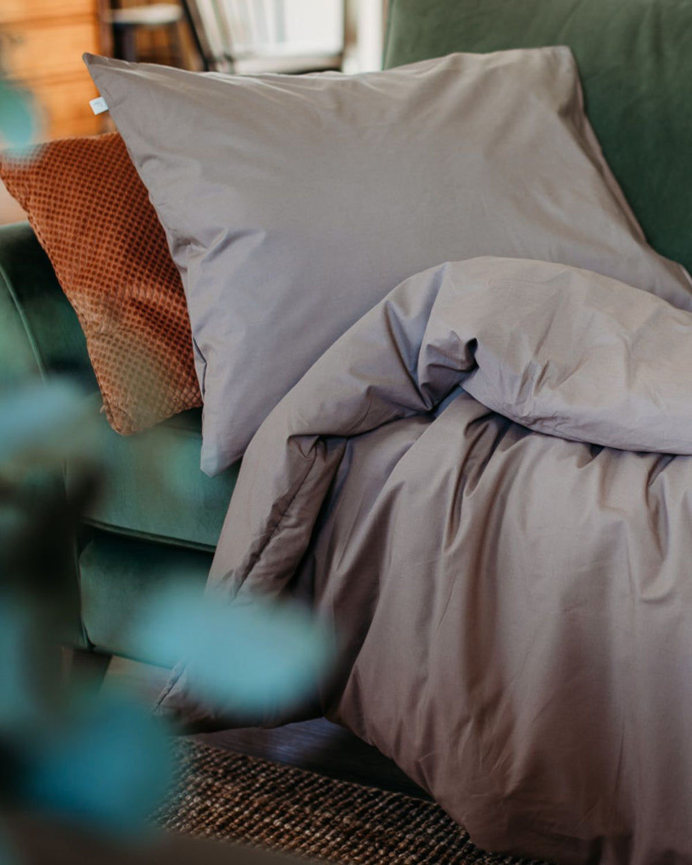 Pillowcase 50x60 cm | Dark Beige