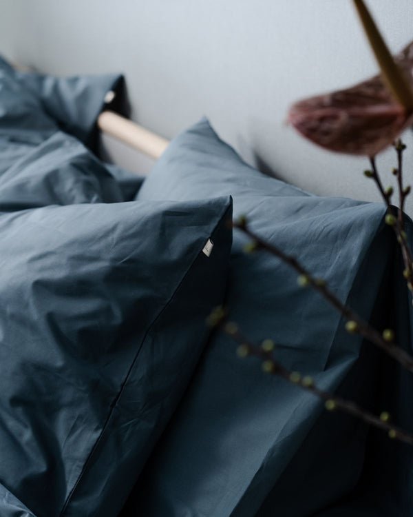 Pillowcase 50x60 cm | Stormy Blue