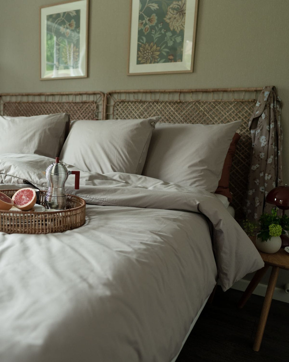 Double Duvet | Warm Grey