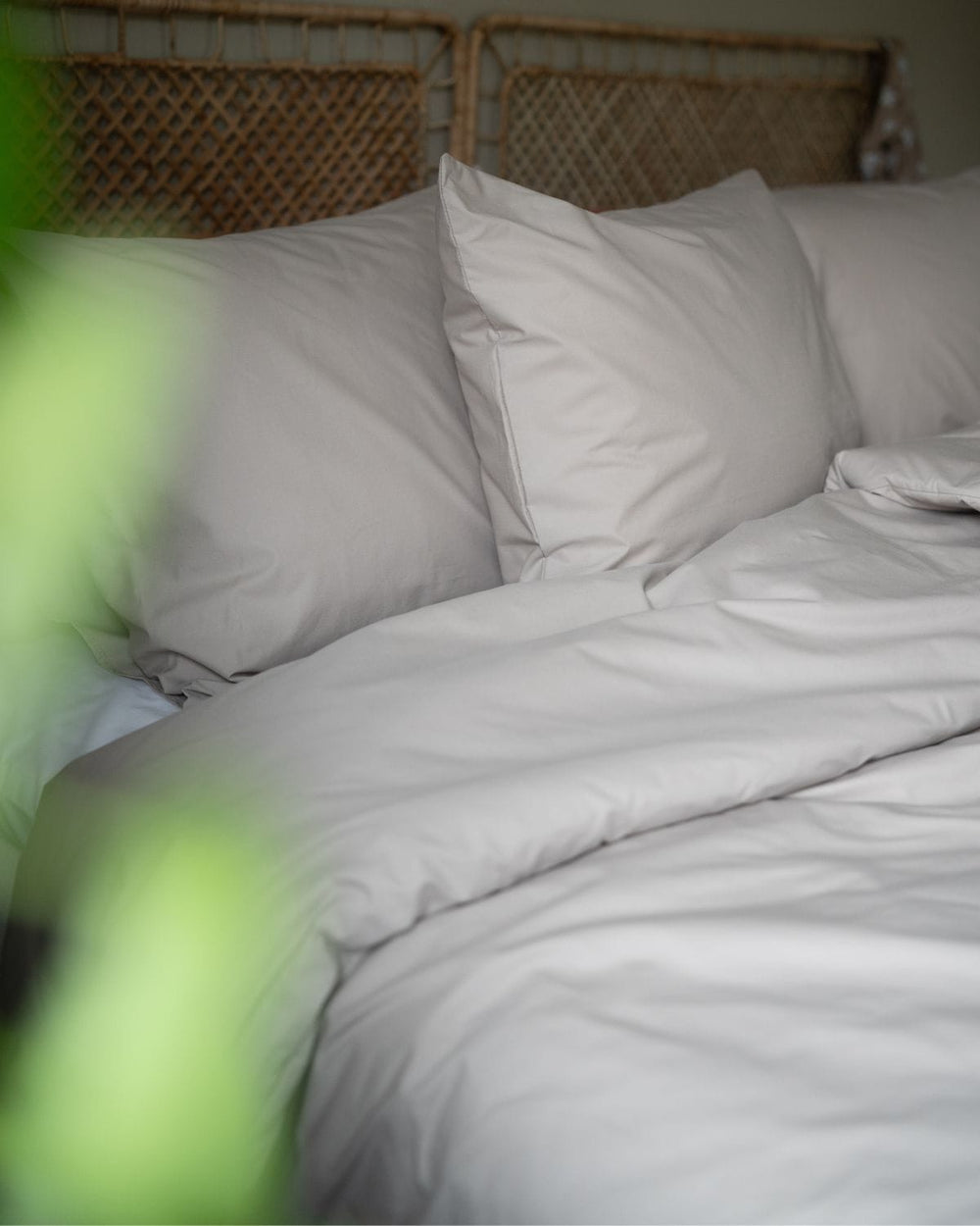 Folkness Summer duvet double | Warm grey